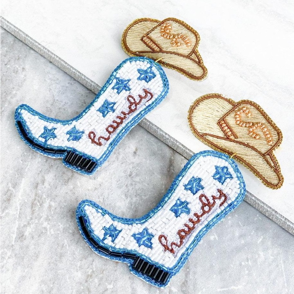 Dos Femmes Howdy Earrings
